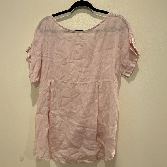 Terzo Millennio Light Pink Floral Blouse - Picture 4 of 6